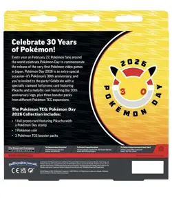 Pokemon TCG Pokemon Day 2026 Collection Box 30th Anniversary |BRAND NEW SEALED - Image 3