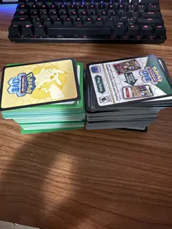 Roughly 480 Pokemon TCG Live Code Cards Mixed Sets – Unused – - Image 1