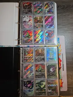 2x 180 Pokemon Card Lot V VMAX EX Full Art Holo Rare GX Binder Collection - Image 1