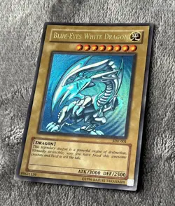 Yugioh Blue-Eyes White Dragon Ultra Rare Holo 1996 Yu-Gi-Oh! SDK-001 - Image 4