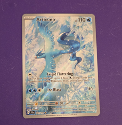 Pokemon Articuno 161/159 Sv09 Journey Together Full Art Holo Illustration Rare - Image 1