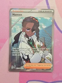 Pokemon TCG Perfect Order Naveen Full Art Trainer 112/088 - Image 1