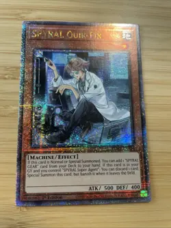 YuGiOh SPYRAL Quik-Fix BLMR-EN056 Quarter Century Rare NM 1st edition - Image 1