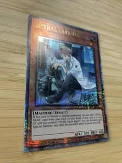 YuGiOh SPYRAL Quik-Fix BLMR-EN056 Quarter Century Rare NM 1st edition - Image 2