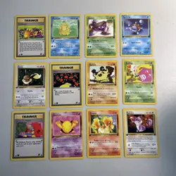 Pokemon Team Rocket First Edition Lot 12 Cards! Squirrel And Eeve Psyduck - Image 1