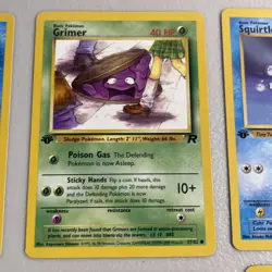 Pokemon Team Rocket First Edition Lot 12 Cards! Squirrel And Eeve Psyduck - Image 4