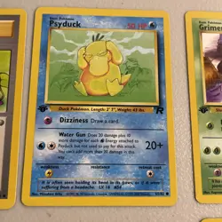 Pokemon Team Rocket First Edition Lot 12 Cards! Squirrel And Eeve Psyduck - Image 5