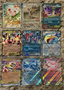 Pokemon TCG Ascended Heroes - Full Art , EX Card Lot Of 9 Cards - Image 1