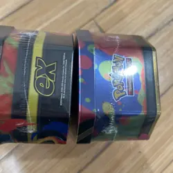 2XMega Charizard Tin (Mega Charizard X) Pokemon Trading Card Game - Image 3