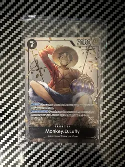 One Piece Monkey.D.Luffy Character Card P-075 #2 - Image 1