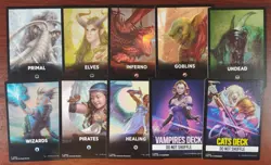 FOUNDATIONS Beginner Box Front Card Set of 10 ~mtg Deck Identifier - Image 1