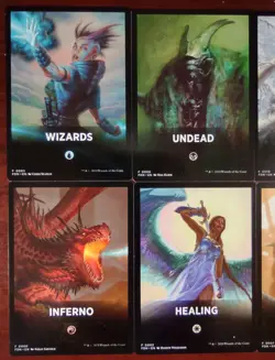 FOUNDATIONS Beginner Box Front Card Set of 10 ~mtg Deck Identifier - Image 2