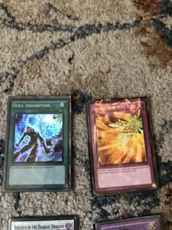 Yugioh Cards Lot Of 24 Holos And Rares Well Played - Image 4
