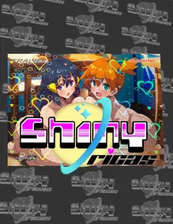 Dawn & Misty-shinyoricas-Goddess story custom Waifu Card-Heart finish 2024 - Image 1