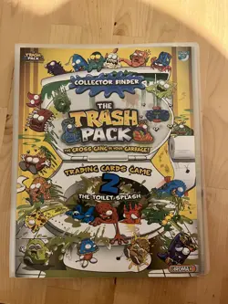 The Trash Pack Trading Card Game Yellow Series 2 The Toilet Splash starter kit - Image 1