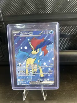 Pokemon TCG Keldeo EX Card 159/086Sv: White Flare Holo - Image 1