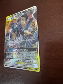 Lucario & Melmetal GX Tag Team 120/214 Holo Pokemon Card – VG - NM - See Photos - Image 3