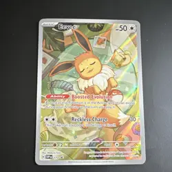 Pokemon TCG Eevee Promo Scarlet & Violet 173 Holo Card NM+ - Image 1