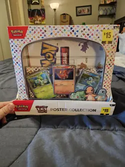 Pokemon Scarlet & Violet 151 Poster Collection Box Lot of 6 w/ Promo Cards - Image 1