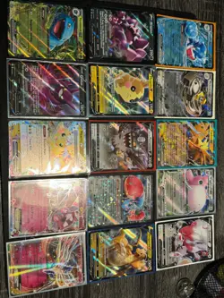 50 Card Pokemon Lot! 2- EX/V/VMAS, 2 HOLOS, 6 REVERSE HOLO'S GUARANTEED - Image 1