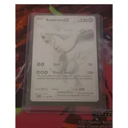Pokemon Reshiram ex 173/086 Sv: White Flare Black White Rare Holo 230 HP Card - Image 1
