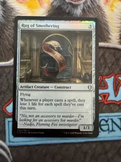 Rug of Smothering U Foil #336 | CLB Battle for Baldur's Gate | MTG - Image 1