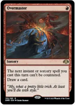Overmaster (Regular, #132, NM) Dominaria Remastered (DMR), MTG - Image 1