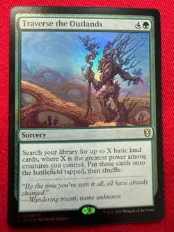 FOIL Near Mint: Traverse the Outlands CLB 258 - Battle for Baldur's Gate (MTG) - Image 1