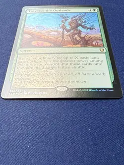 FOIL Near Mint: Traverse the Outlands CLB 258 - Battle for Baldur's Gate (MTG) - Image 2