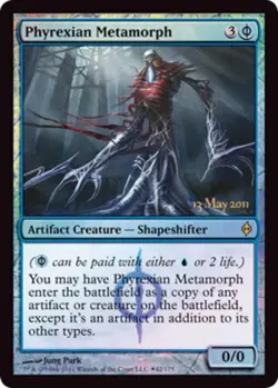 MTG Phyrexian Metamorph - Foil - Launch Promo, Prerelease & Release Promos, Mode - Image 1