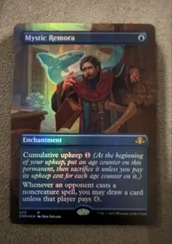 Mystic Remora (Borderless) Dominaria Remastered Foil - Image 1