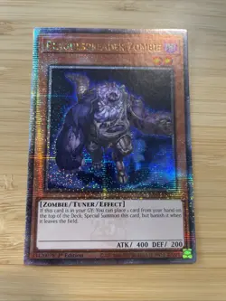 Yugioh Plaguespreader Zombie RA03-EN207 Quarter Century Secret Rare NM 1st Edit - Image 1
