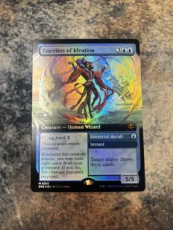 Emeritus of Ideation (Extended Art) Secrets of Strixhaven Foil - Image 1