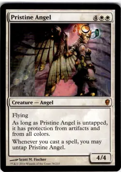 MTG Pristine Angel Darksteel Rare #9 - Image 1