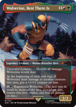 [1x] Wolverine, Best There Is Near Mint, English Secret Lair MTG Magic - Image 1