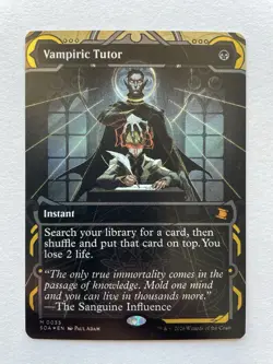 MTG Vampiric Tutor FOIL 0035 SOA - Image 1
