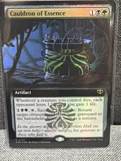 Cauldron of Essence (Extended Art) Secrets of Strixhaven Foil - Image 1