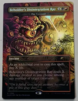 MTG Secret Lair Drop Fire Covenant Instant RARE FOIL #1796 - Image 1