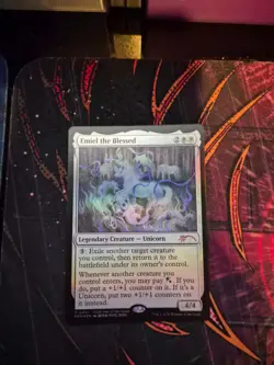 MTG FOIL Emiel the Blessed APAC Promo - Year Of The Horse 2026 - English - Image 1