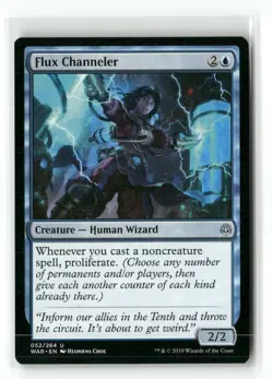 Flux Channeler 52 Uncommon War of the Spark Magic: The Gathering Near Mint - Image 1