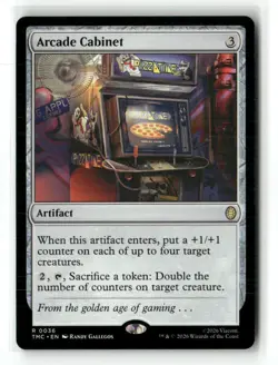 Arcade Cabinet Commander: Teenage Mutant Ninja Turtles Magic: The Gathering NM - Image 1