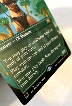 MTG Oracle of Mul Daya BORDERLESS Double Masters 2022 370 NM - Image 2