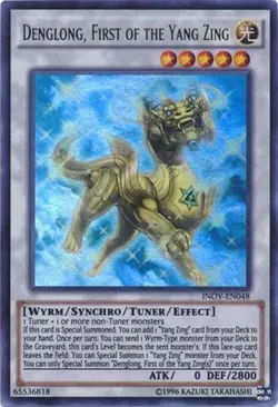 Yugioh! LP Denglong, First of the Yang Zing - INOV-EN048 - Ultra Rare - Unlimite - Image 1