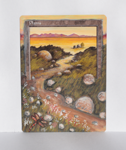 Plains MTG Alter Art EDH Commander Magic The Gathering - Image 1