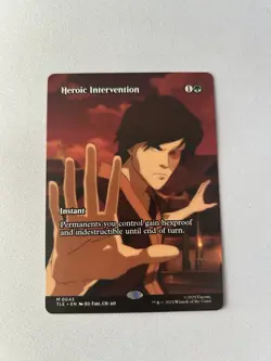 Heroic Intervention (Mythic - Borderless) MTG Avatar: The Last Airbender! - Image 1