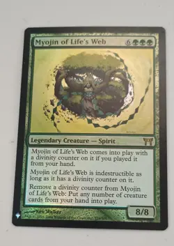 MTG Myojin of Life's Web The List Reprints Foil Kamigawa Magic NM - Image 1