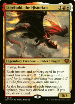 Lorehold, the Historian 201 SOS Secrets of Strixhaven NM - Image 1