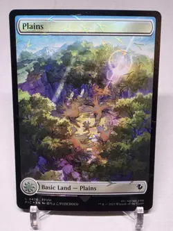 Plains (Chocobo Track Foil) Commander: Final Fantasy Foil - Image 1