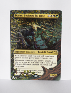 Doran, Besieged by Time MTG Alter Art EDH Commander Magic The Gathering - Image 1