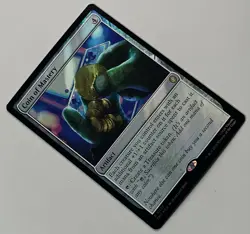 MTG TMNT Coin of Mastery Artifact RARE SURGE FOIL #0038 - Image 2